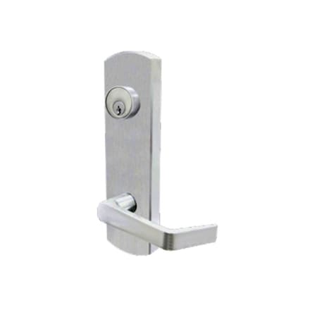 Cal-Royal 9800 Escutcheon Exit Device Trim, Storeroom, Satin Chrome NESC9805-26D